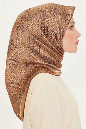 روسری بژ İpek Tivil Armine - کد 862283639