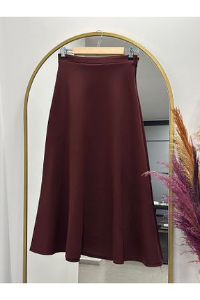 دامن حجاب زرشکی زنانه Çan Ebrar Store - کد 890503264
