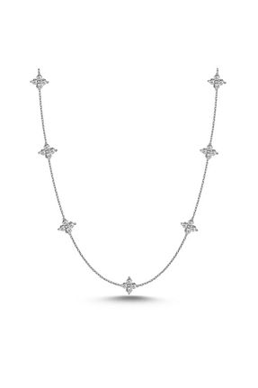 گردنبند نقره زنانه 925 عیار Silveranka - کد 890504352
