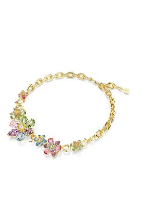 گردنبند جواهر طلائی زنانه Swarovski - کد 892751563
