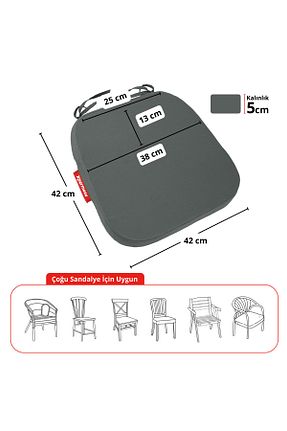 بالشتک صندلی طوسی XPERMATE - کد 891513023