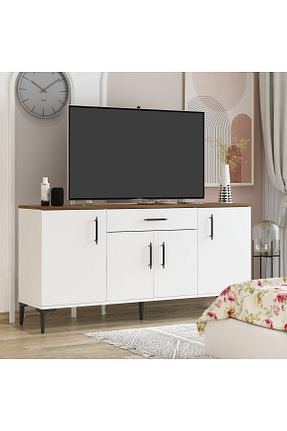 میز و پایه تلویزیون سفید Suntalam Betroya - کد 890213924
