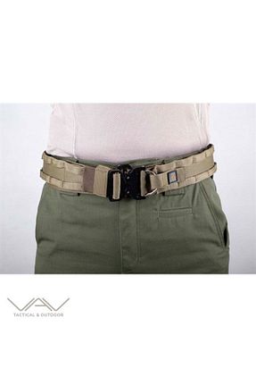 کمربند خاکی مردانه پارچه ای VAV WEAR - کد 891703772