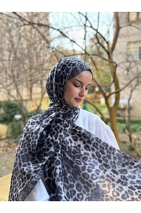 شال طوسی زنانه Kesik Elyaf shalby - کد 890596639