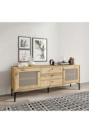 کنسول قهوه ای MDF VENATTO - کد 299449671
