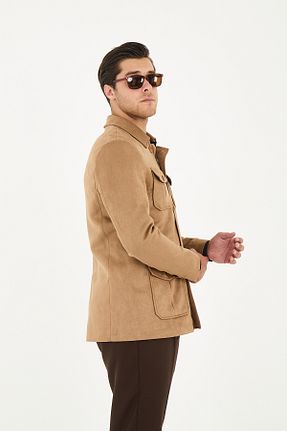 ترنچکت قهوه ای مردانه لیکرا Frappoli - کد 872529621