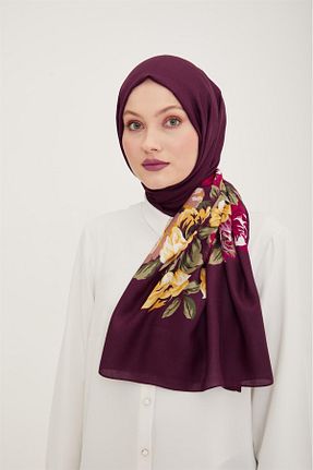 شال بنفش زنانه ویسکون Armine - کد 664986730