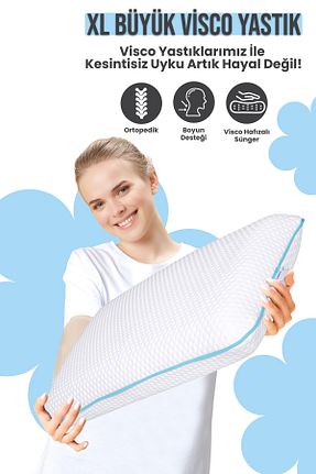 بالش سفید پلی استر ویسکوز پنبه Viscofoam - کد 6365613