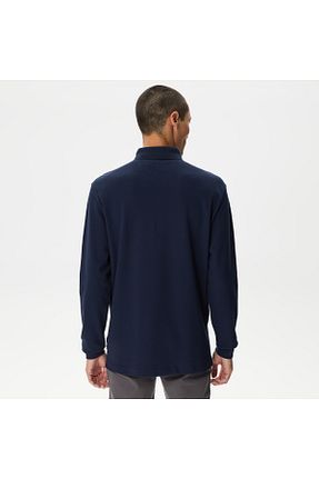 پولوشرت سرمه ای مردانه مخلوط پلی استر Nautica - کد 770020478