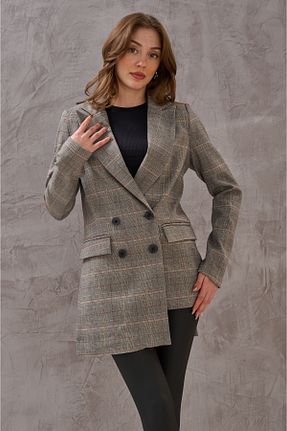 کت طوسی زنانه رگولار SHUGAA - کد 877149932