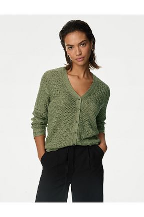 رویه سبز زنانه پلی استر Marks & Spencer - کد 831392885