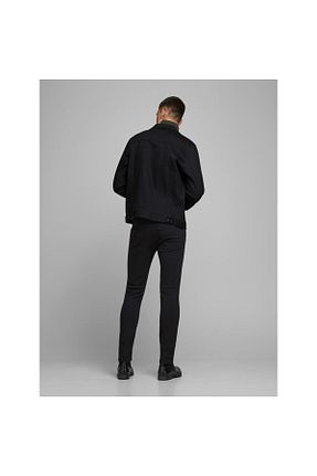 شلوار جین مشکی مردانه پاچه لوله تفنگی Jack & Jones - کد 313238652