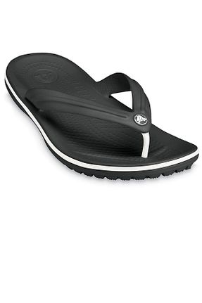 دمپائی مشکی زنانه پاشنه پر Crocs - کد 2927267
