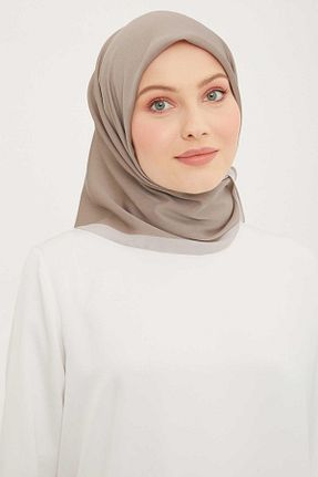 روسری بژ پنبه ای Armine - کد 766713791