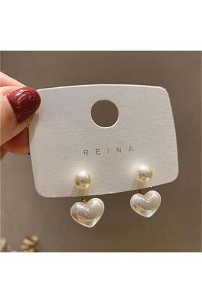 گوشواره جواهر بژ Pelin Aksesuar - کد 833286743