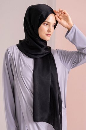 شال مشکی زنانه پلی استر JAWEL - کد 773603748
