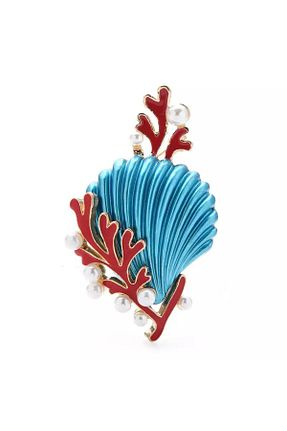 سنجاق سینه رنگی فلزی Pelin Aksesuar - کد 682907653