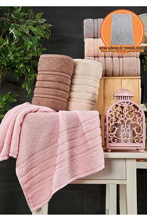 حوله قهوه ای پنبه ای Rebeka Home Collection - کد 815753265