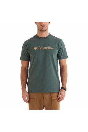 تیشرت سبز مردانه یقه دوچرخه Columbia - کد 824569994