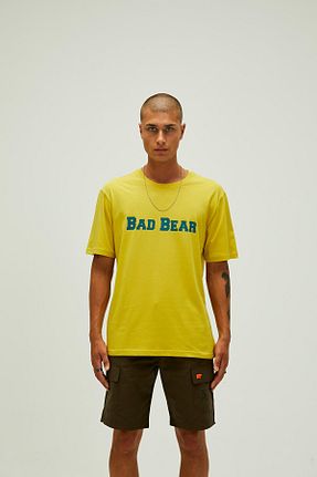 تیشرت سفید مردانه یقه دوچرخه Bad Bear - کد 252521298