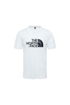 تیشرت سفید مردانه یقه دوچرخه The North Face - کد 2646266