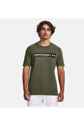تیشرت سبز مردانه یقه دوچرخه Under Armour - کد 814296884
