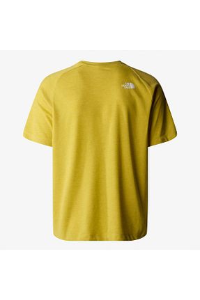 تیشرت اسپرت زرد مردانه رگولار The North Face - کد 832510890