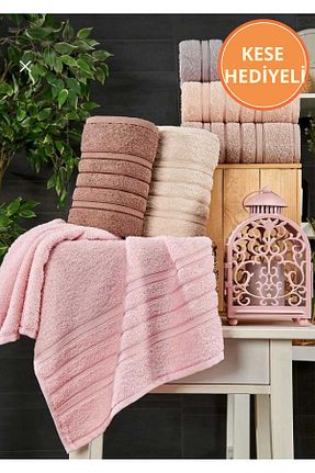 حوله قهوه ای پنبه ای Rebeka Home Collection - کد 815753265