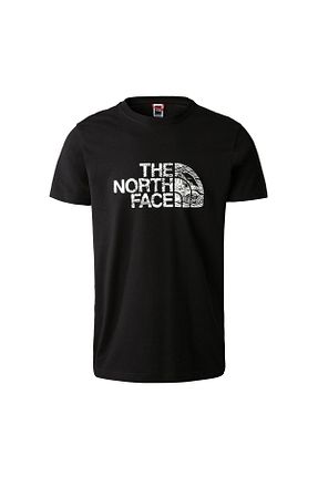 تیشرت مشکی مردانه یقه دوچرخه The North Face - کد 660258781