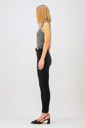 شلوار جین مشکی زنانه پاچه تنگ Denim Trip - کد 890651995