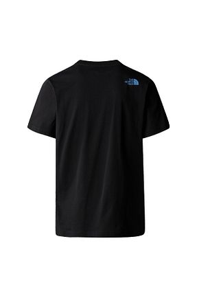 تیشرت مشکی مردانه یقه دوچرخه The North Face - کد 816784894
