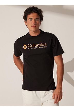 تیشرت مشکی مردانه یقه دوچرخه Columbia - کد 686333727