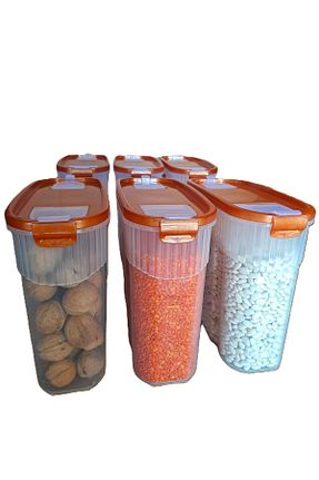 ظرف نگهداری قهوه ای پلاستیک SWENCRAFT - کد 755746318