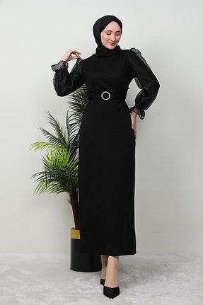 لباس حجاب مشکی زنانه Kalem giz astore - کد 890666840