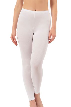 ساق شلواری سفید زنانه بافت ÖZKAN underwear - کد 985105