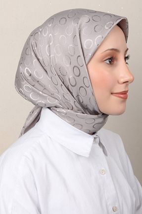 دستمال گردن طوسی Eşarppark - کد 890671119