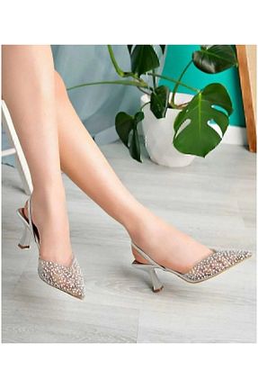 کفش پاشنه بلند کلاسیک زنانه سنگ loverise - کد 890695414