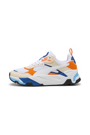 کفش اسنیکر طلائی زنانه بند دار Puma - کد 886838869