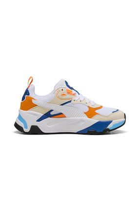 کفش اسنیکر طلائی زنانه بند دار Puma - کد 886838869