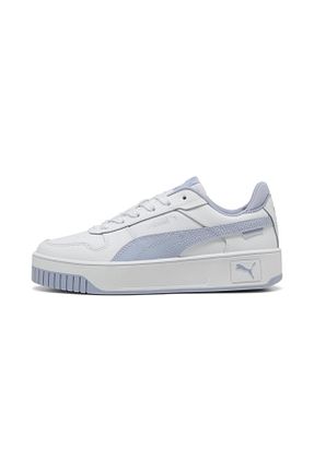 کفش اسنیکر بنفش زنانه بند دار Puma - کد 886840174