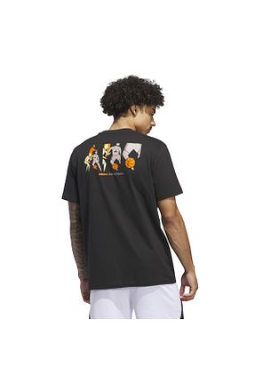 تیشرت اسپرت مشکی مردانه رگولار adidas - کد 887261218