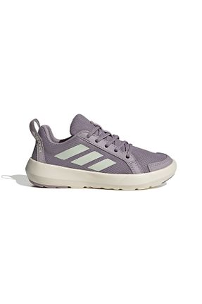 کفش اسنیکر بنفش بچه گانه بند دار adidas - کد 887262349