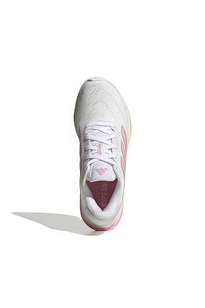 کفش اسنیکر صورتی زنانه بند دار adidas - کد 887260781