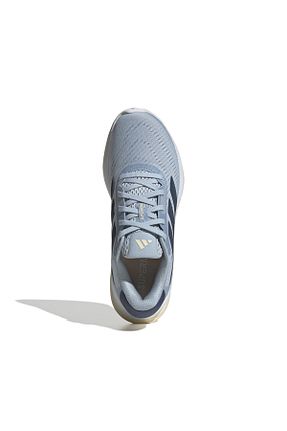 کفش اسنیکر آبی زنانه بند دار adidas - کد 887260519