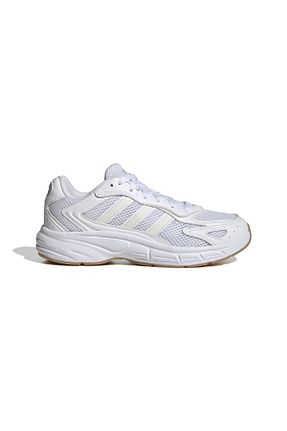 کفش اسنیکر سفید زنانه بند دار adidas - کد 887263504