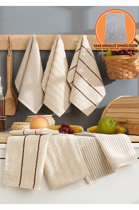حوله بژ پنبه ای Rebeka Home Collection - کد 824168155