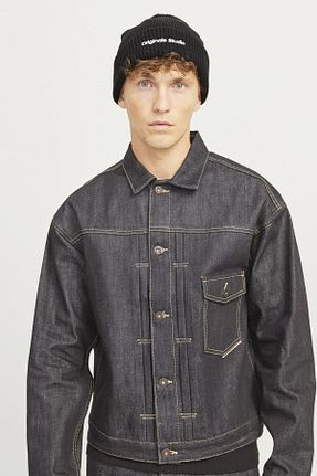 کلاه پشمی مشکی زنانه پنبه ای Jack & Jones - کد 858005865