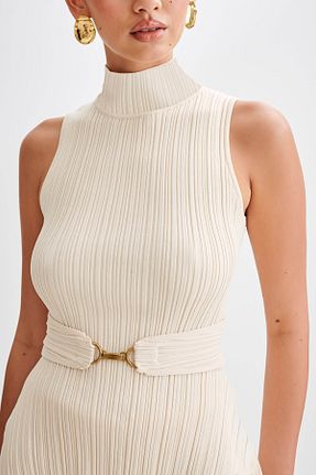 بادی بژ زنانه یقه نیم ماهیگیر JustMORE - کد 890720986