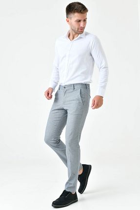 شلوار سرمه ای مردانه پنبه - پلی استر - الاستین WorkMan - کد 890715439
