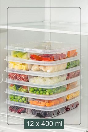 ظرف نگهداری نارنجی پلاستیک KRM HOME - کد 815770730